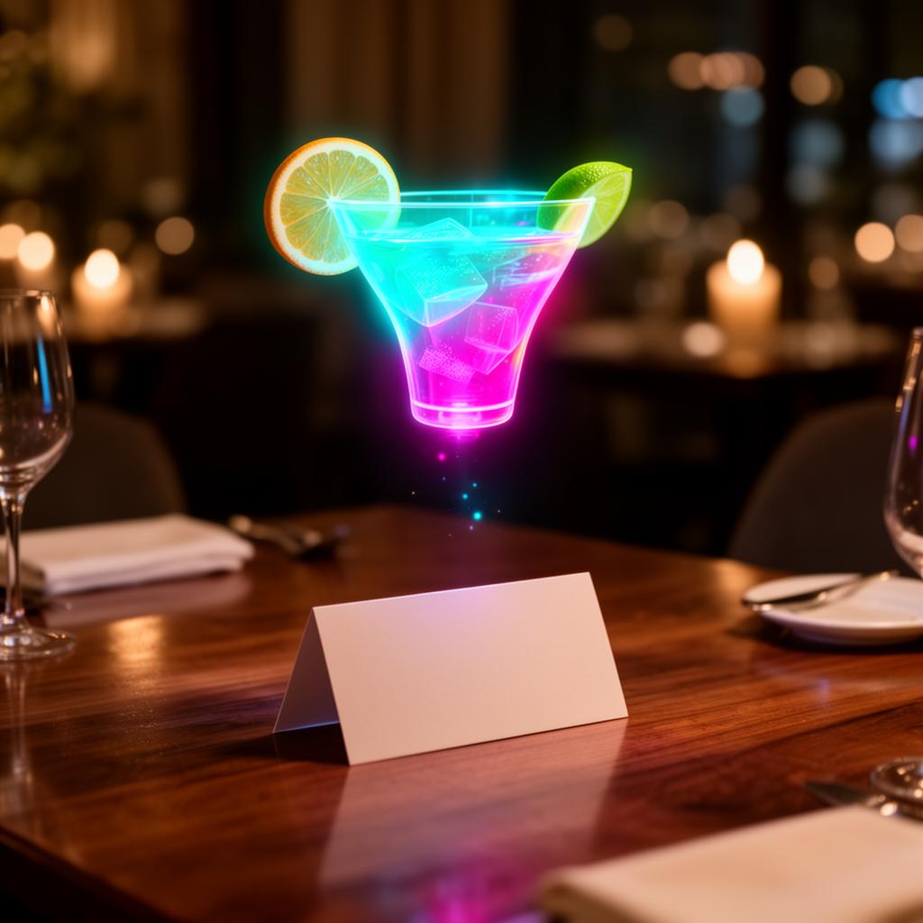 Push your signature cocktails
